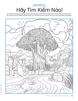 coloring page with hidden animal picture