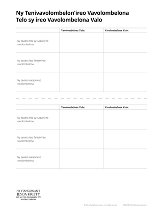 testimony of three and eight witnesses handout
