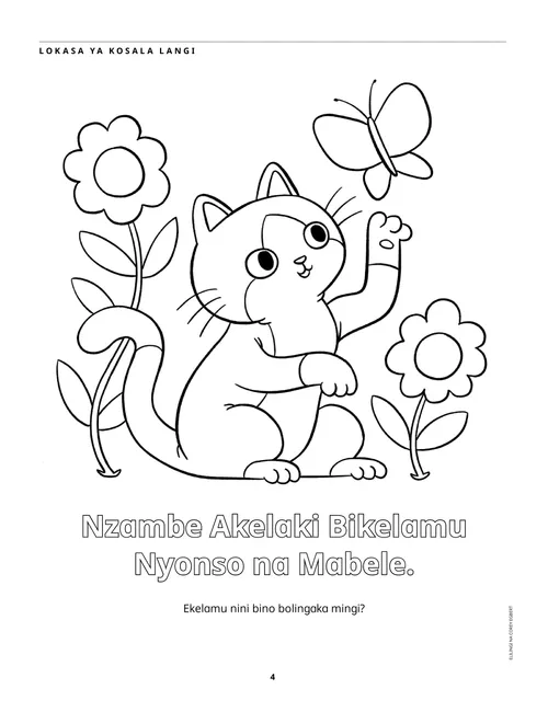 Mosala ya kopakolanga langi na nyau, lipekapeka, mpe bafololo lokasa ya PDF