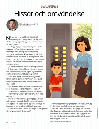 Page from the February 2022 Friend Magazine.