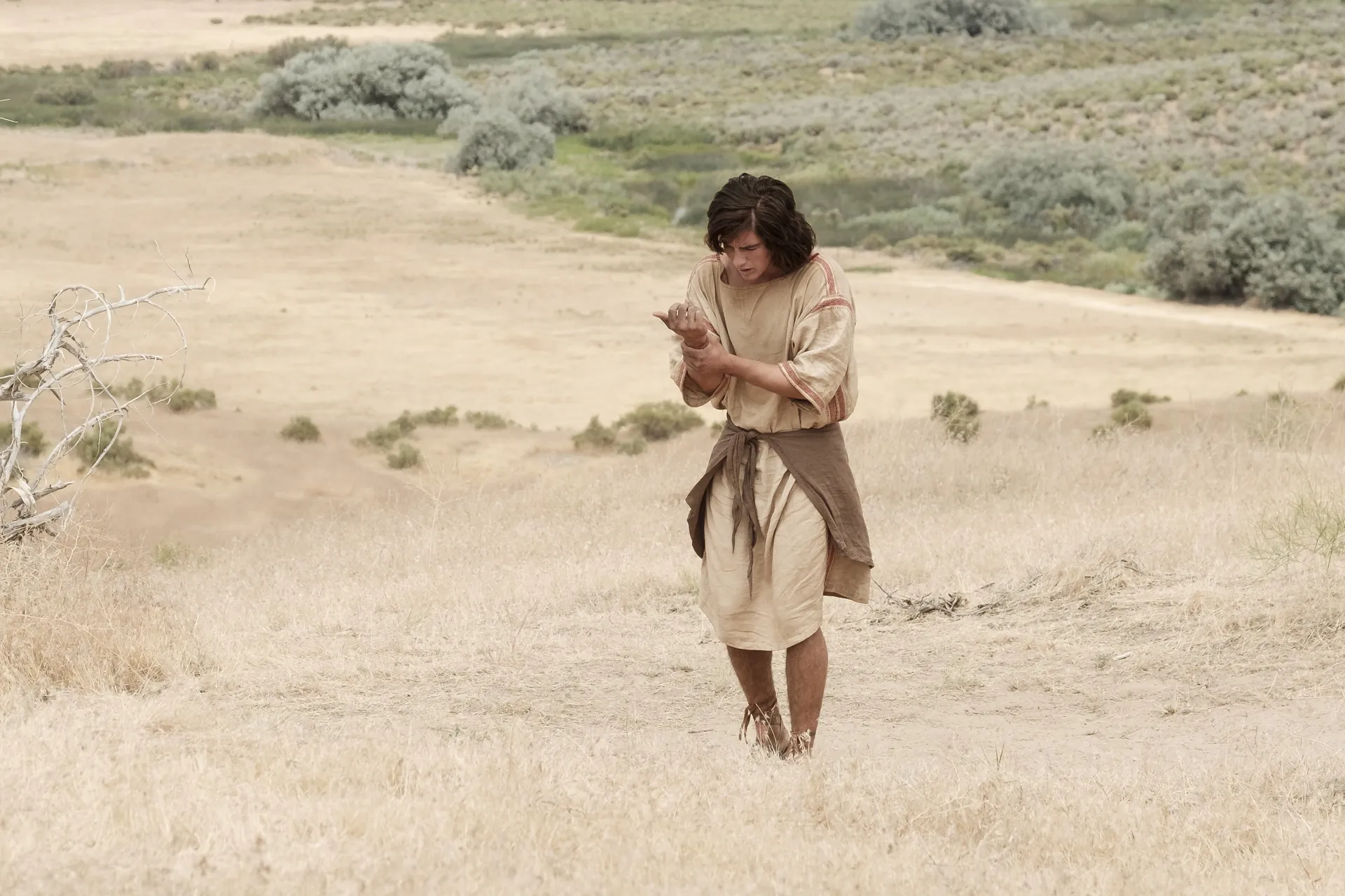 Nephi escapes his bands.