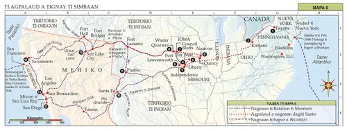 Mapa 6 ti pakasaritaan ti Simbaan