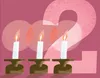 Three candles