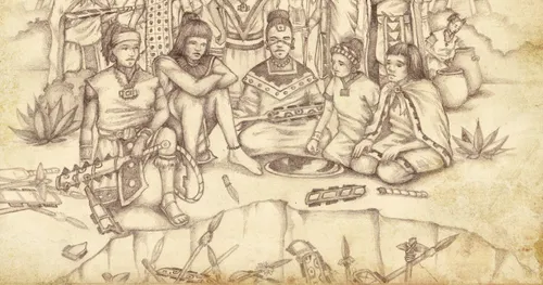 安太尼腓李海人埋藏他們的武器