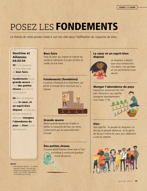 Posez les fondements