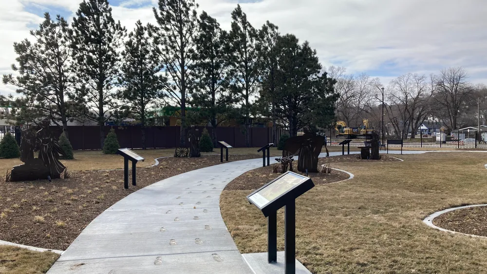 Various images from the Kanesville Memorial