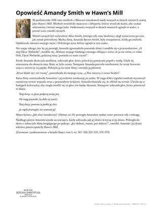 Opowieść Amandy Smith w Hawn’s Mill