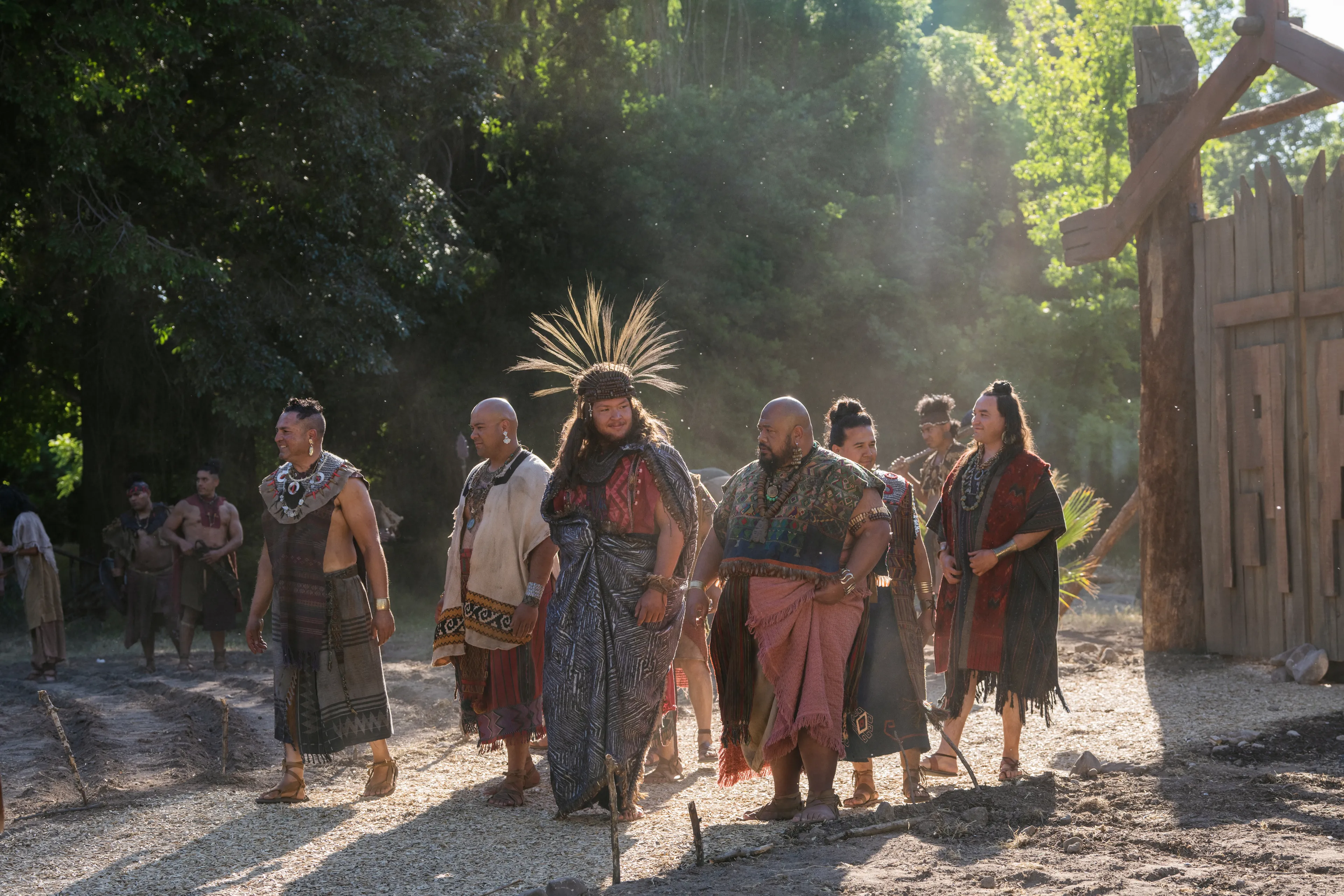 Amulon looks over the Land of Helem after bringing the people into bondage.