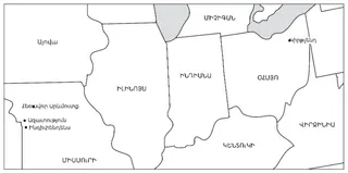 քարտեզ, Օհայոից դեպի Միսսուրի