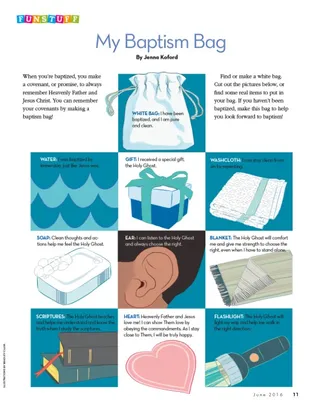 Funstuff: My Baptism Bag
