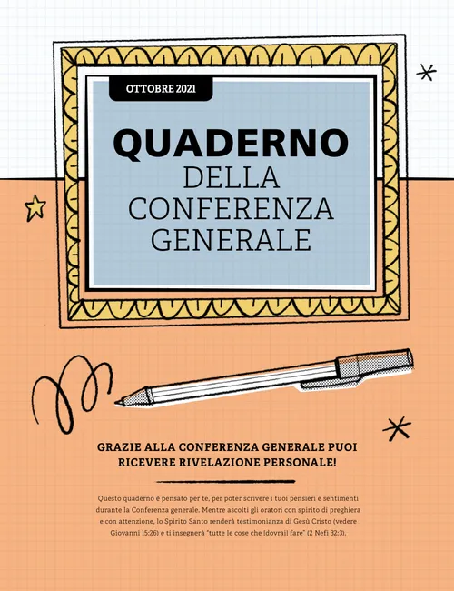 Quaderno della Conferenza generale