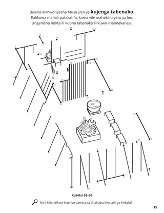 The Tabernacle coloring page