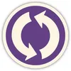 circling arrows-purple
