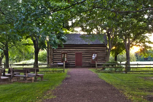 Peter Whitmer Log Home Fayette New York