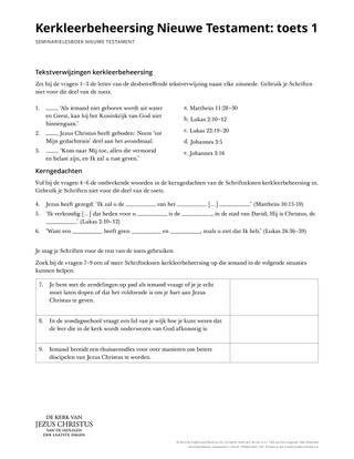 New Testament Seminary Teacher Manual - 2023