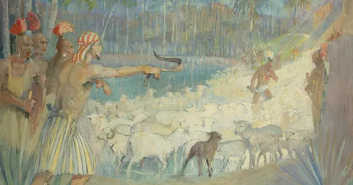 艾蒙救了王的羊