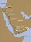 map of Middle East