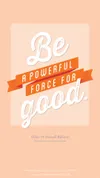 force for good wallpaper