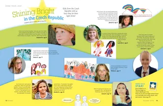 photos and drawings from kids from Czech Republic