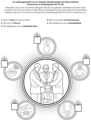 tabana ni itaviqaravi: Na Kalou sa solia vei au na isolisoli vakayalo eso