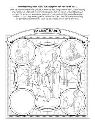 halaman aktiviti: imamat adalah kuasa Tuhan