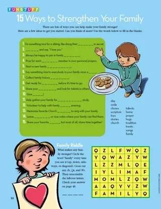 Funstuff: 15 Ways to Strengthen Your Family