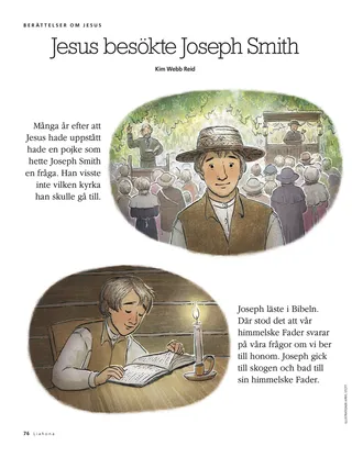 Jesus visited Joseph Smith 1