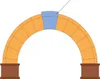 arch with keystone