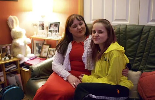 Debbie with her daughter