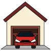 car in garage