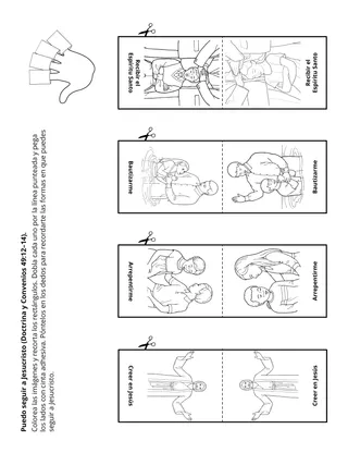 hoja de actividades para niños
