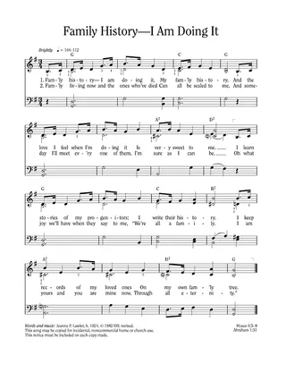 Music, Family History