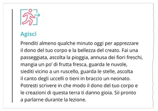 attività “Agisci” – lezione 4