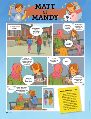 Matt and Mandy cartoon