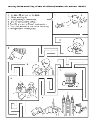 activity page for children