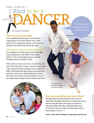 When I Grow Up … I Want to Be a Dancer