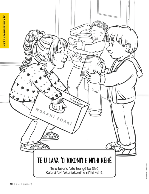 Peesi valivali ʻo e fānau ʻoku nau toʻo ʻa e ngaahi foakí