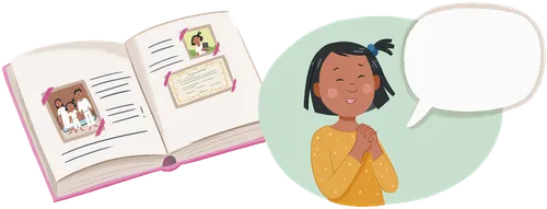 picture of Beatrice’s baptism journal