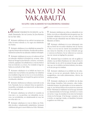 na Yavu ni Vakabauta