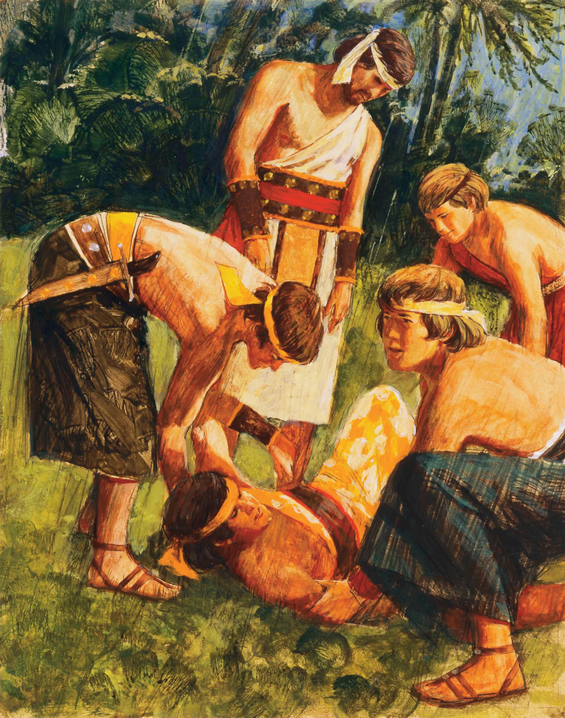 Alma the Younger Stricken Dumb, by Jerry Harston