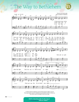 sheet music