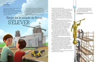 Watching the Rome Temple Grow