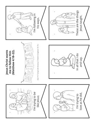 activity page: I’m Trying to Be like Jesus