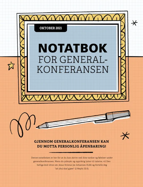 Notatbok for generalkonferansen