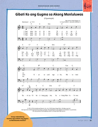 sheet music