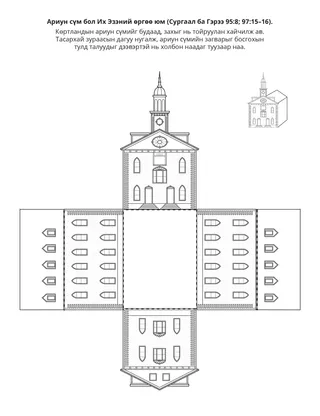 Үйл ажиллагааны хуудас: Ариун сүм бол Их Эзэний өргөө
