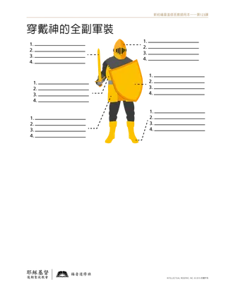 講義，神的軍裝