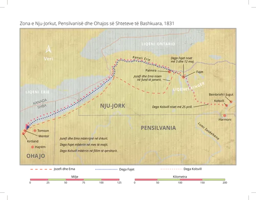 udhëtimi i shenjtorëve në Ohajo