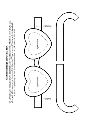 Stránka s činností pro Primárky: Pán hledí k srdci