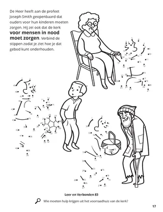 The Poor and the Needy coloring page